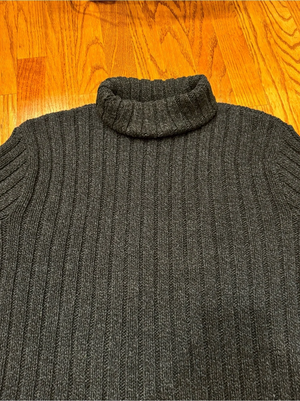 VTG 90s Polo Ralph Lauren Cable Knit Chunky Turtleneck sweater men’s XXL 2XL